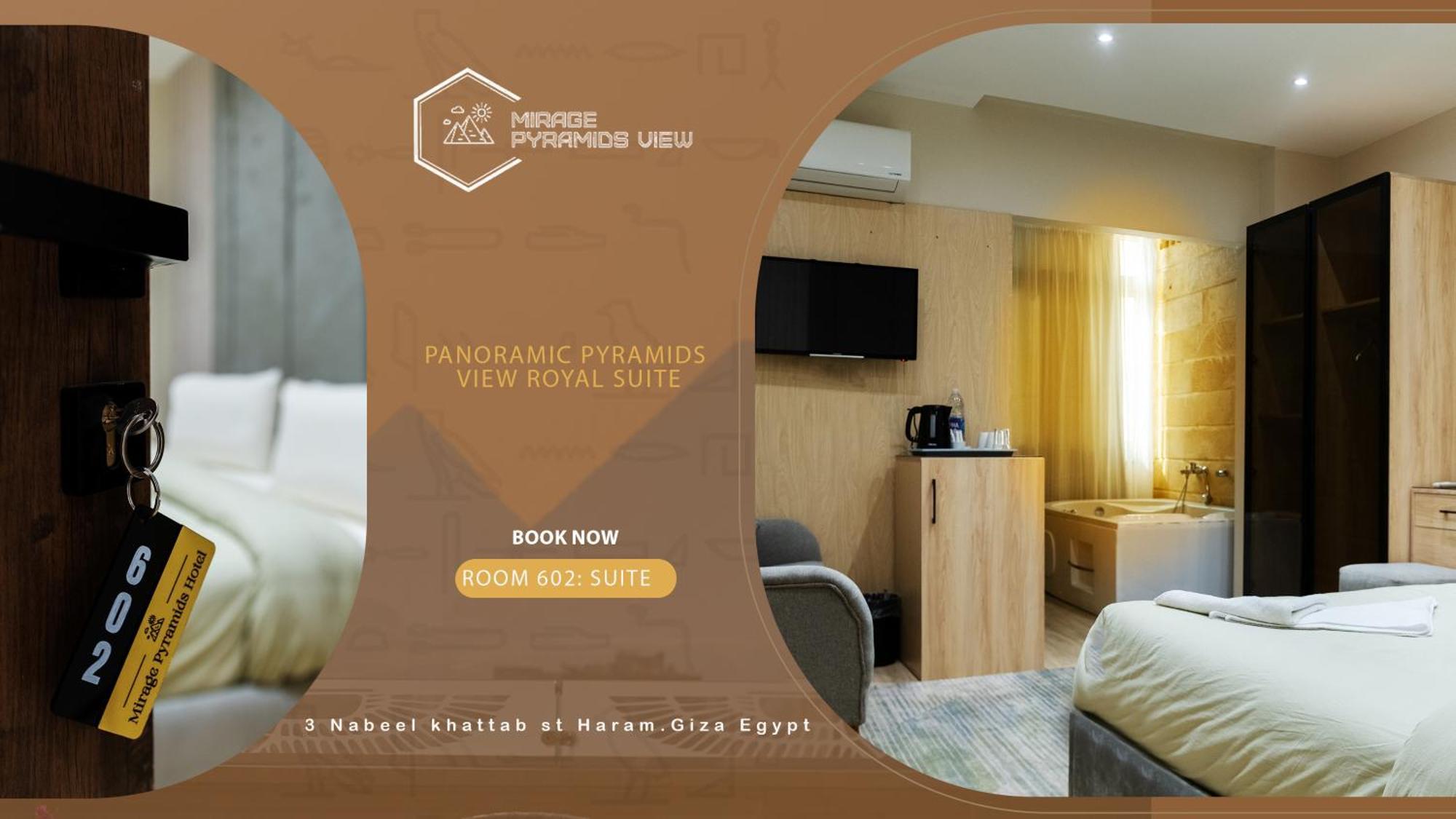 Mirage Pyramids View Hotel Nazlet el-Sisi Luaran gambar